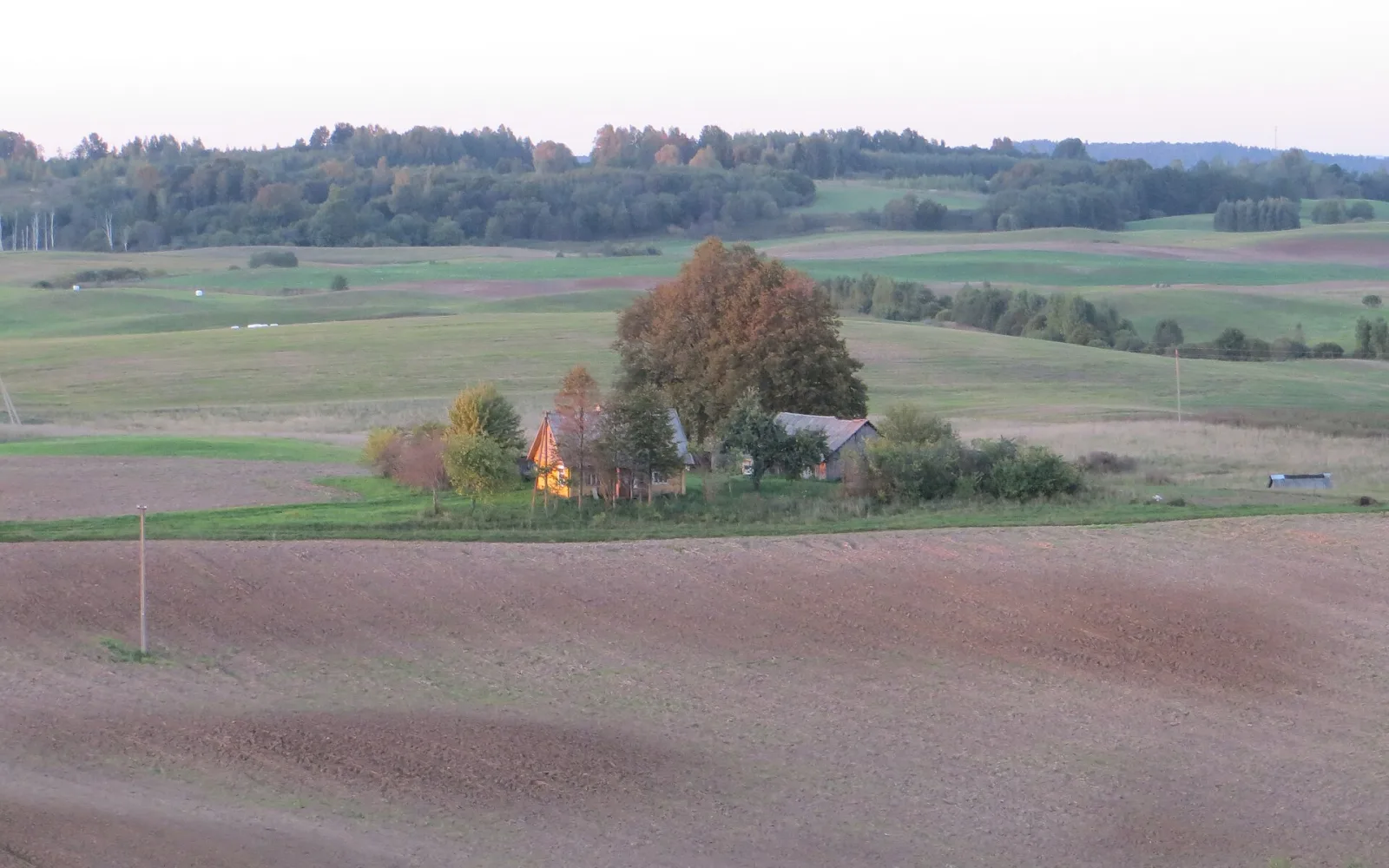Paluse Lithuania church in the Aukštaitija National Park area