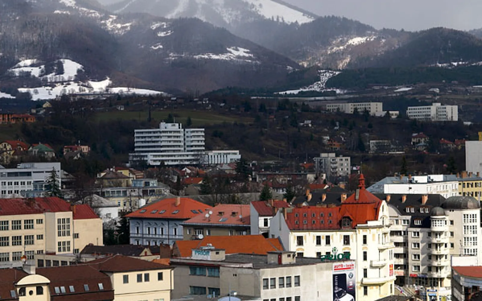 Slovak National Uprising Square in Banská Bystrica