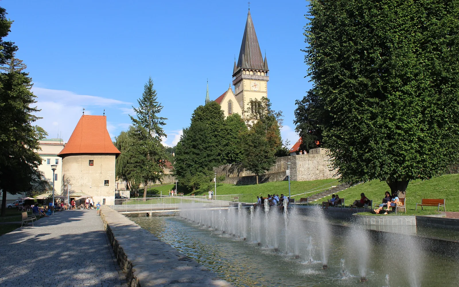 Fortifications in historic Bardejov