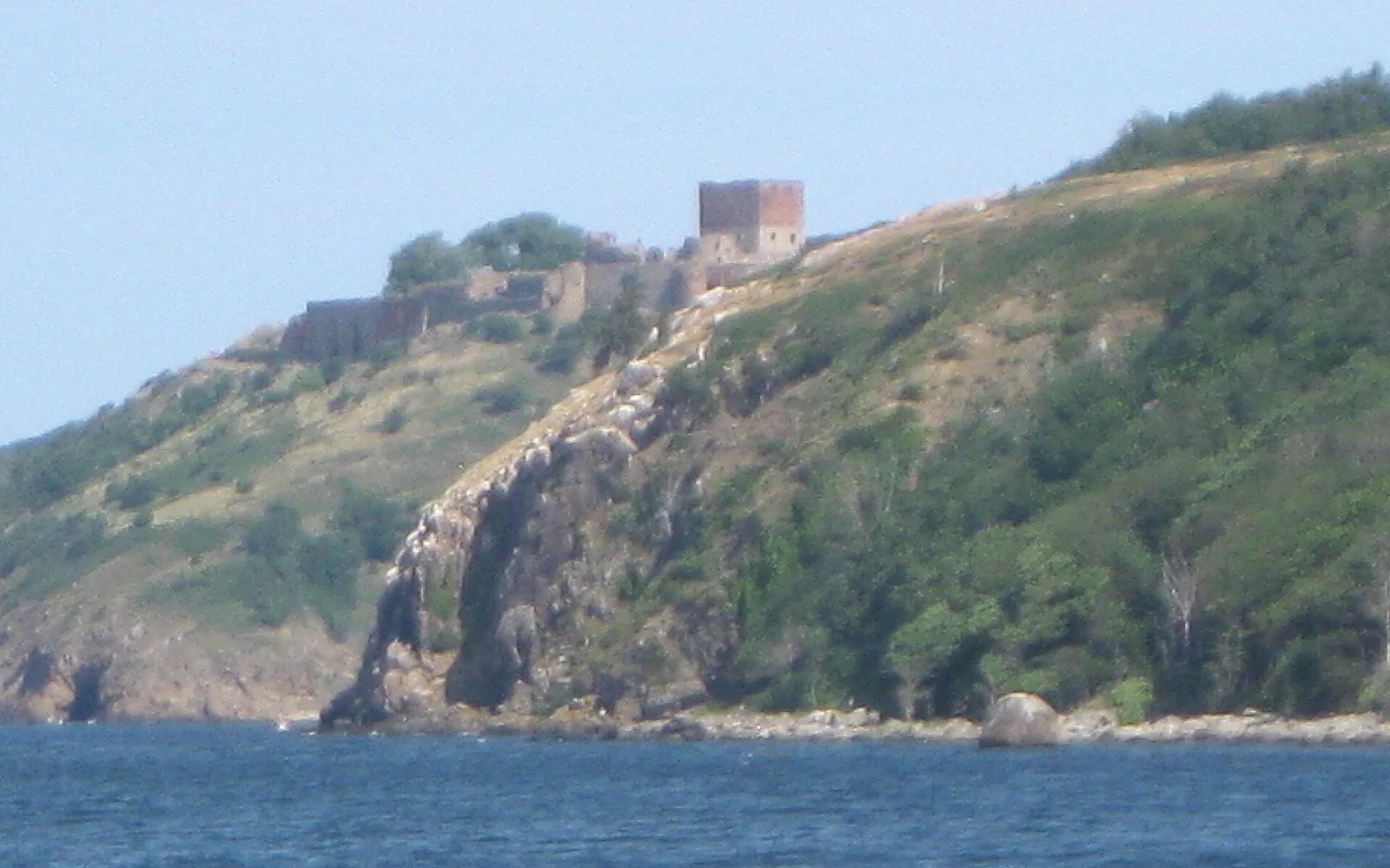 Bornholm - Hammershus set fra Vang