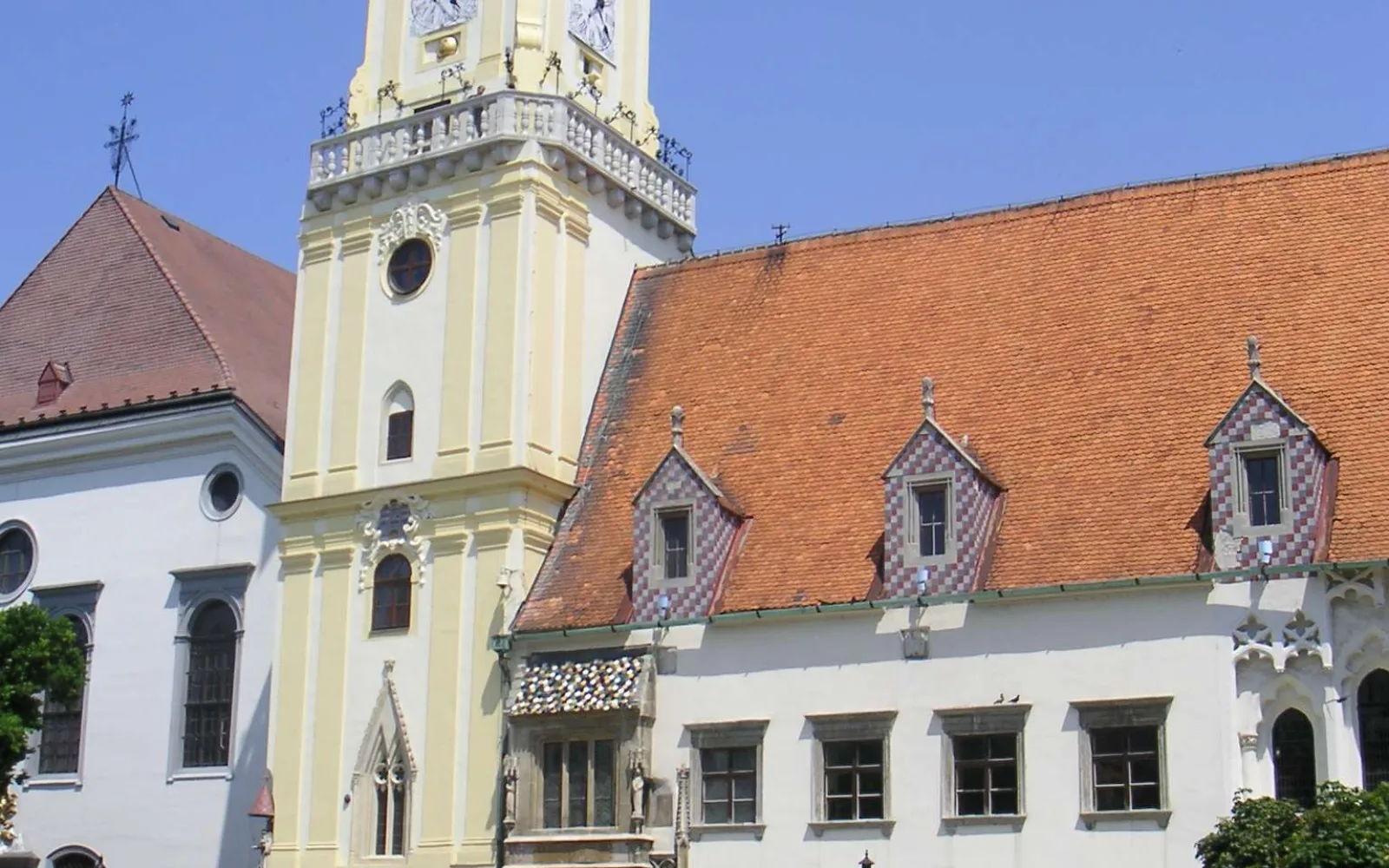 Bratislava Castle above the Danube