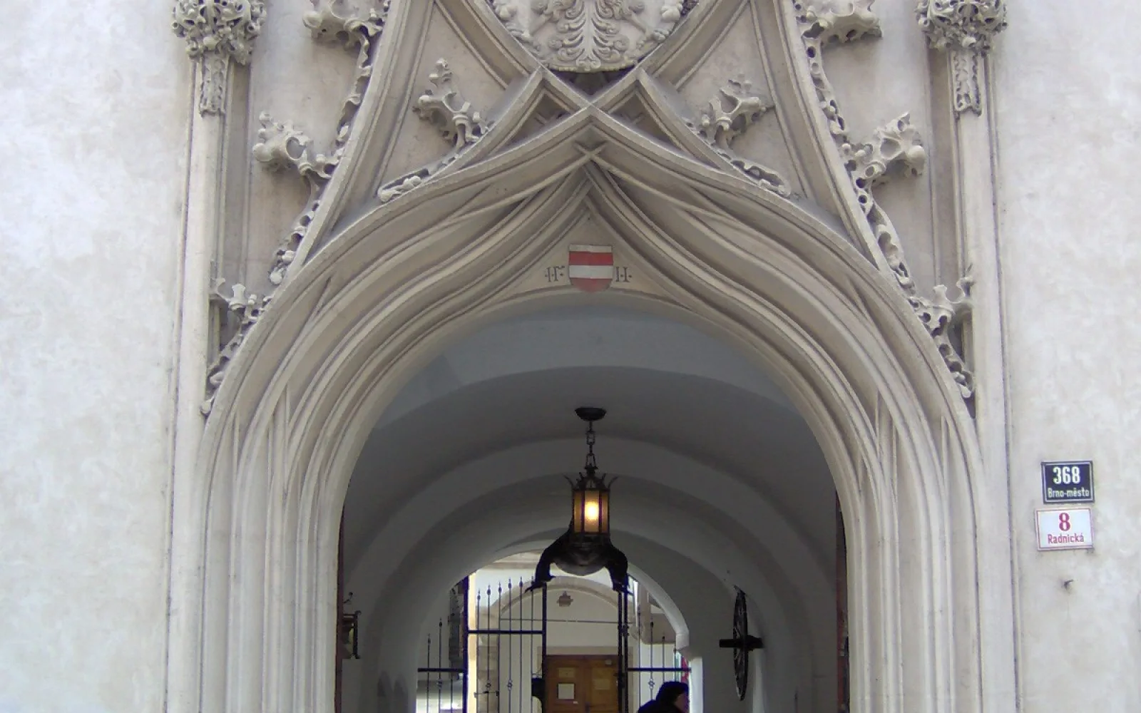 Old Town Hall passage in central Brno