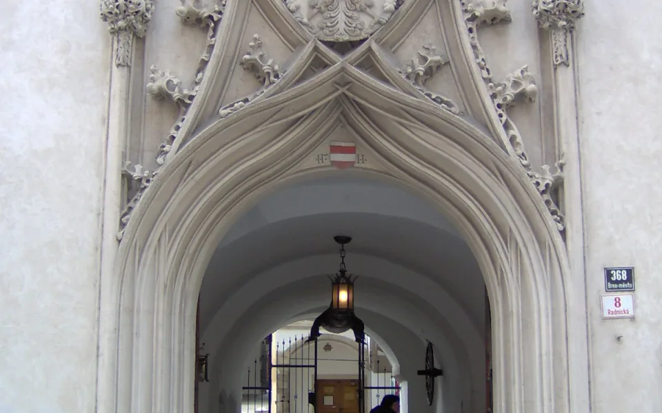 Old Town Hall passage in central Brno
