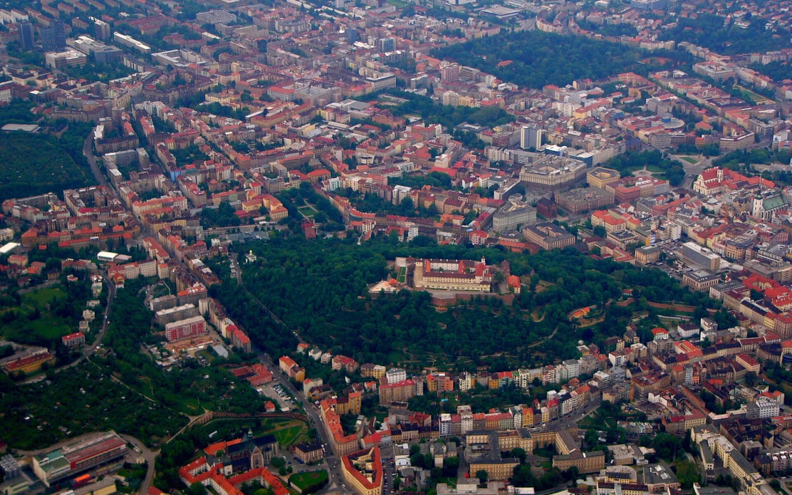 Špilberk Castle above Brno