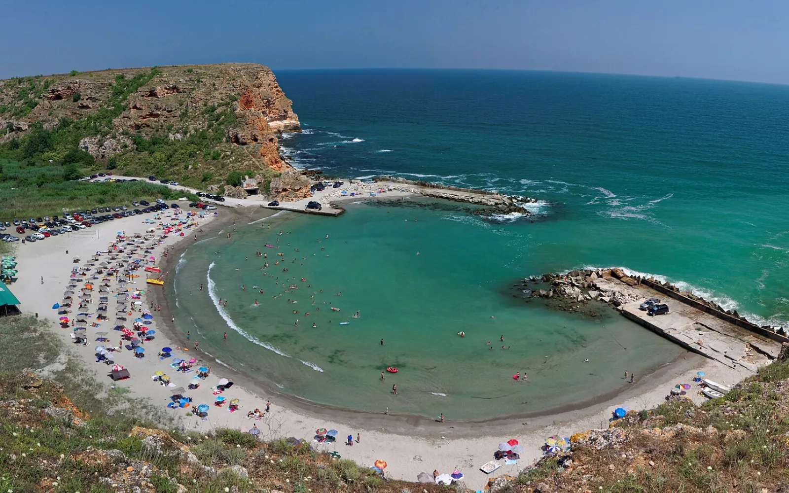 Bulgarian Black Sea Coast travel view