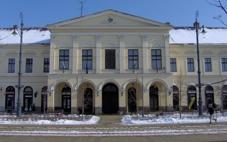 Great Reformed Church in central Debrecen