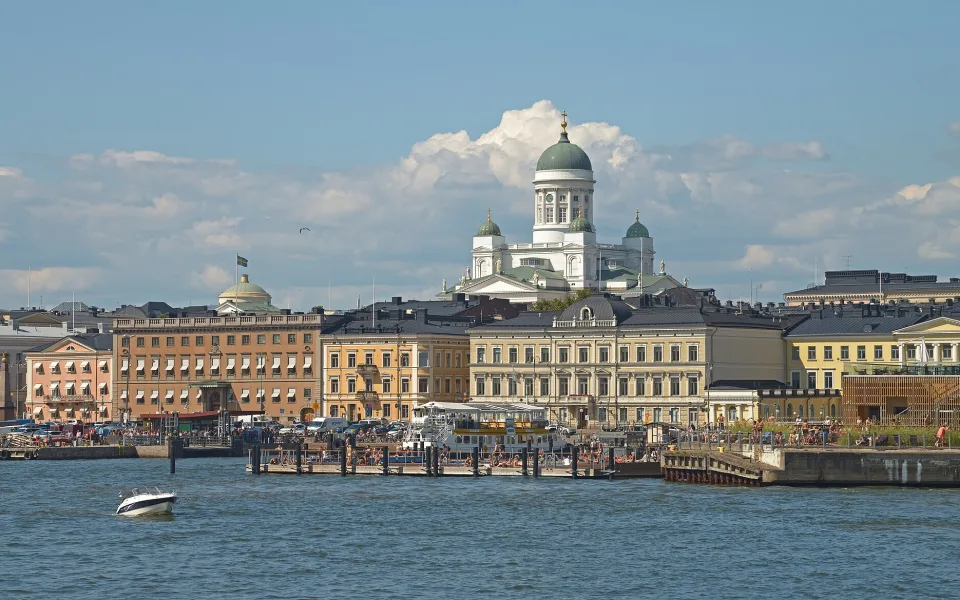 Ferry terminal at Helsinki South Harbour