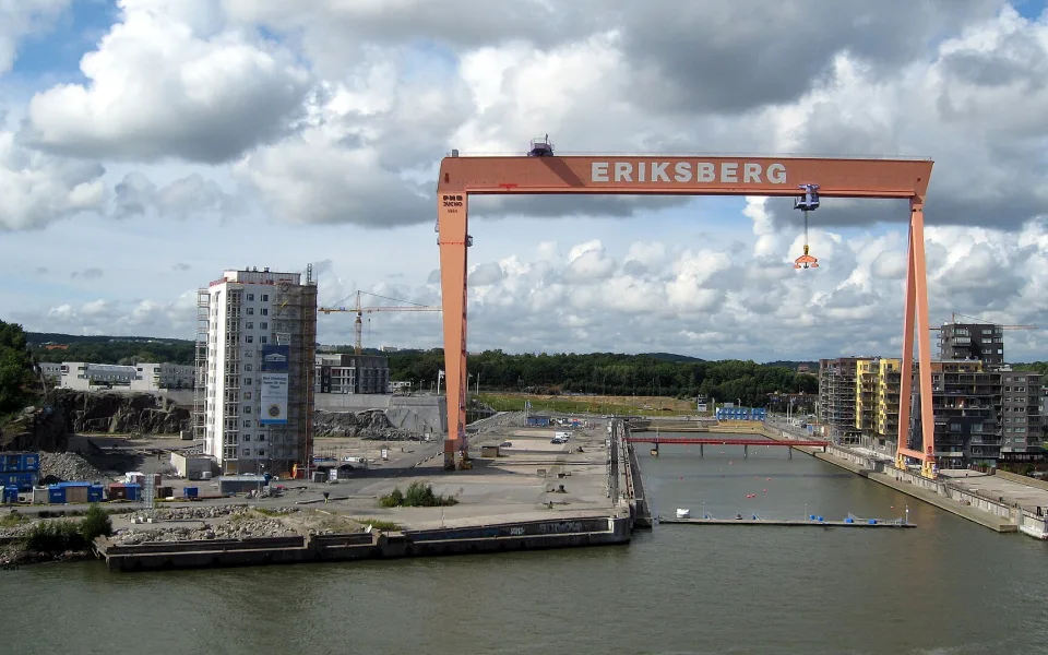 Gothenburg Sweden harbour in Gothenburg