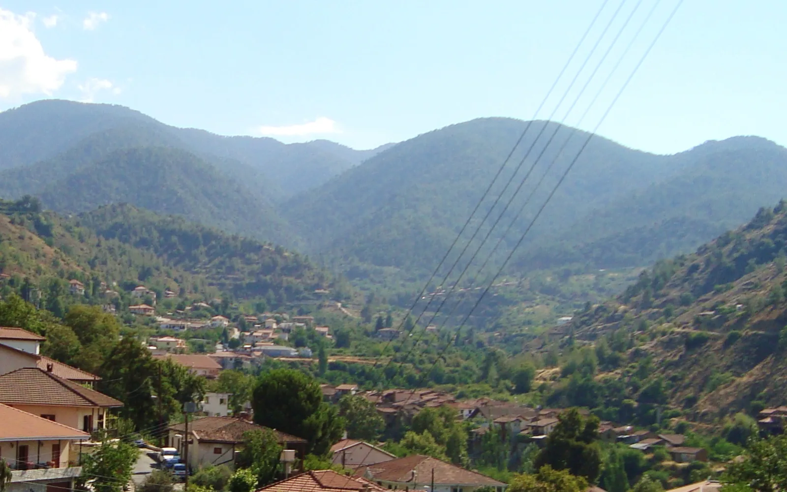 Kakopetria landscape in Kakopetria