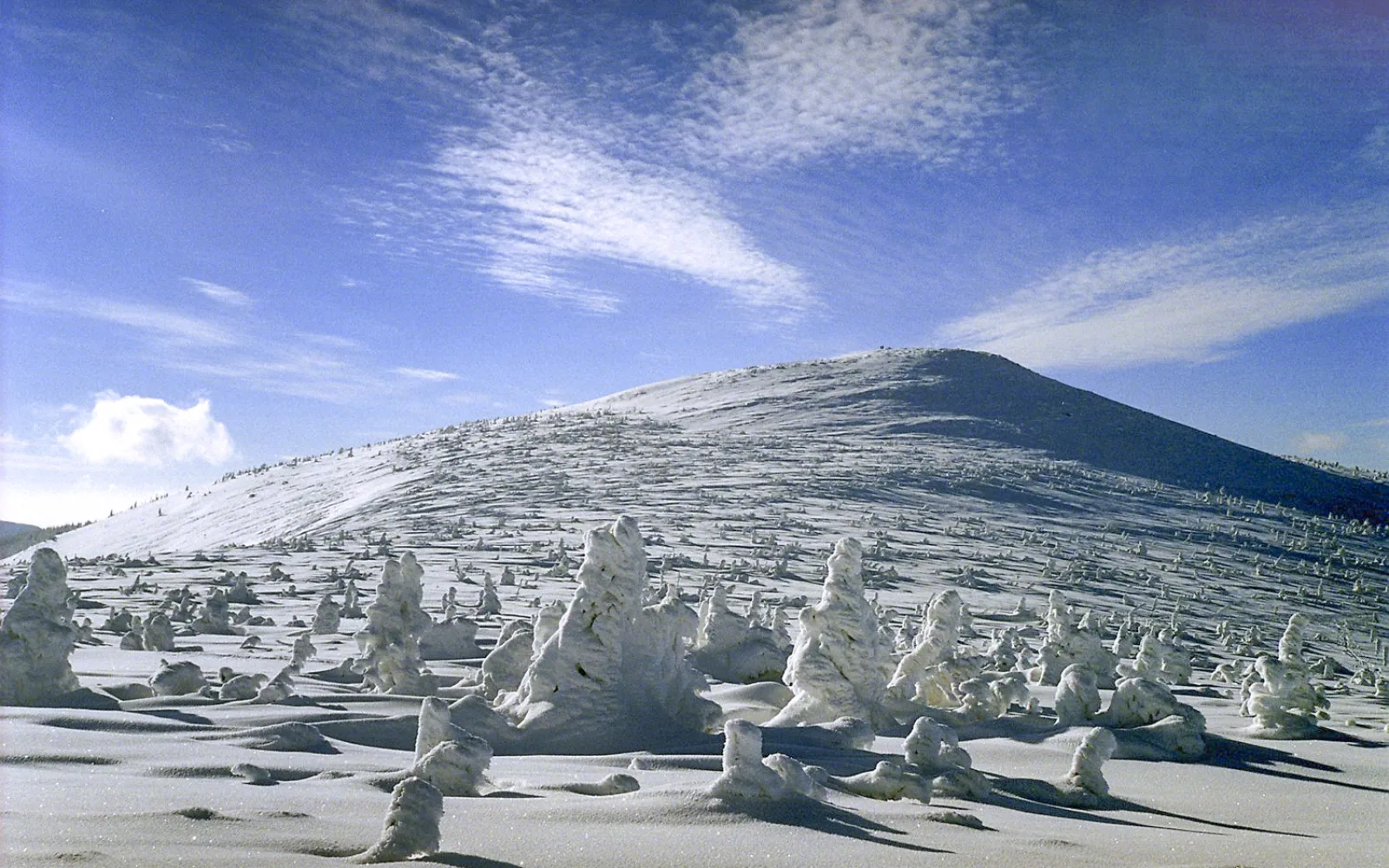 Mountain landscape in Karkonosze Mountains