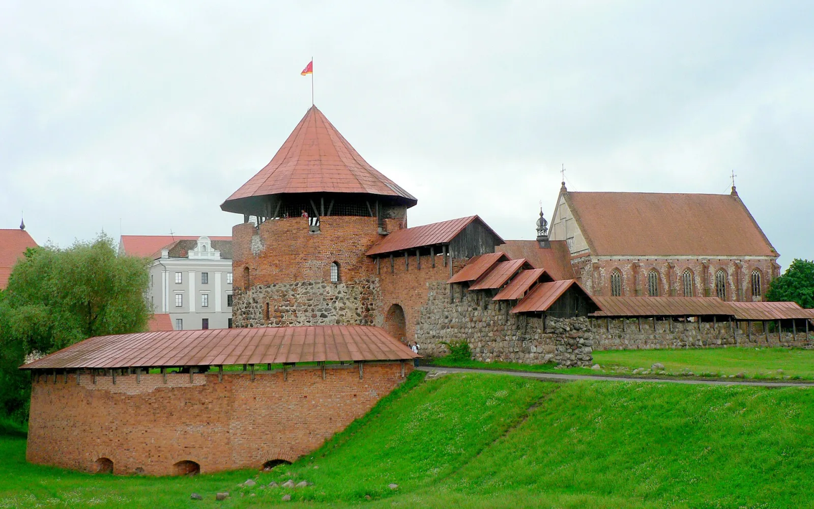 Kaunas Lithuania castle in the Kaunas area