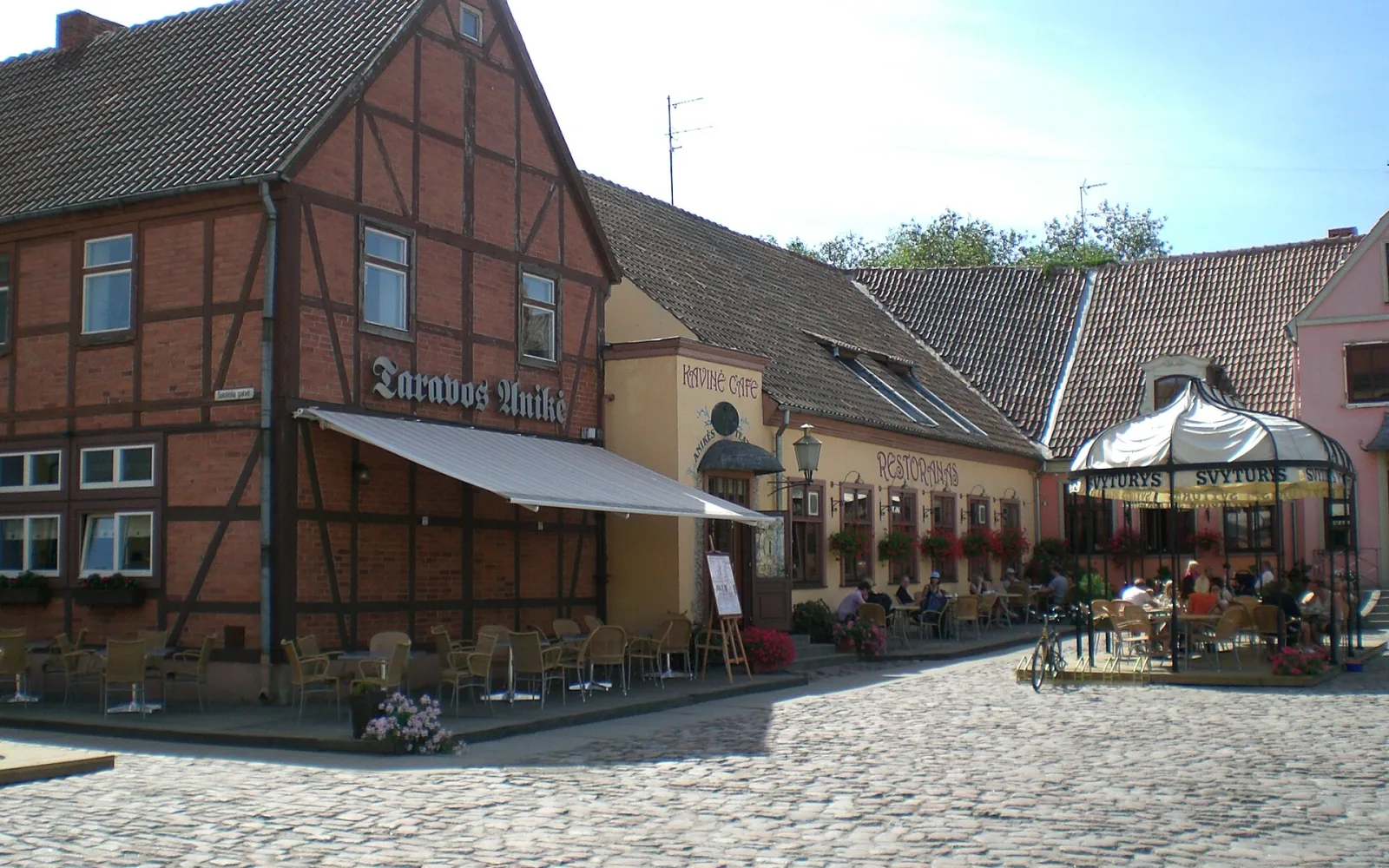 Klaipeda Theatre Square Lithuania around Klaipėda