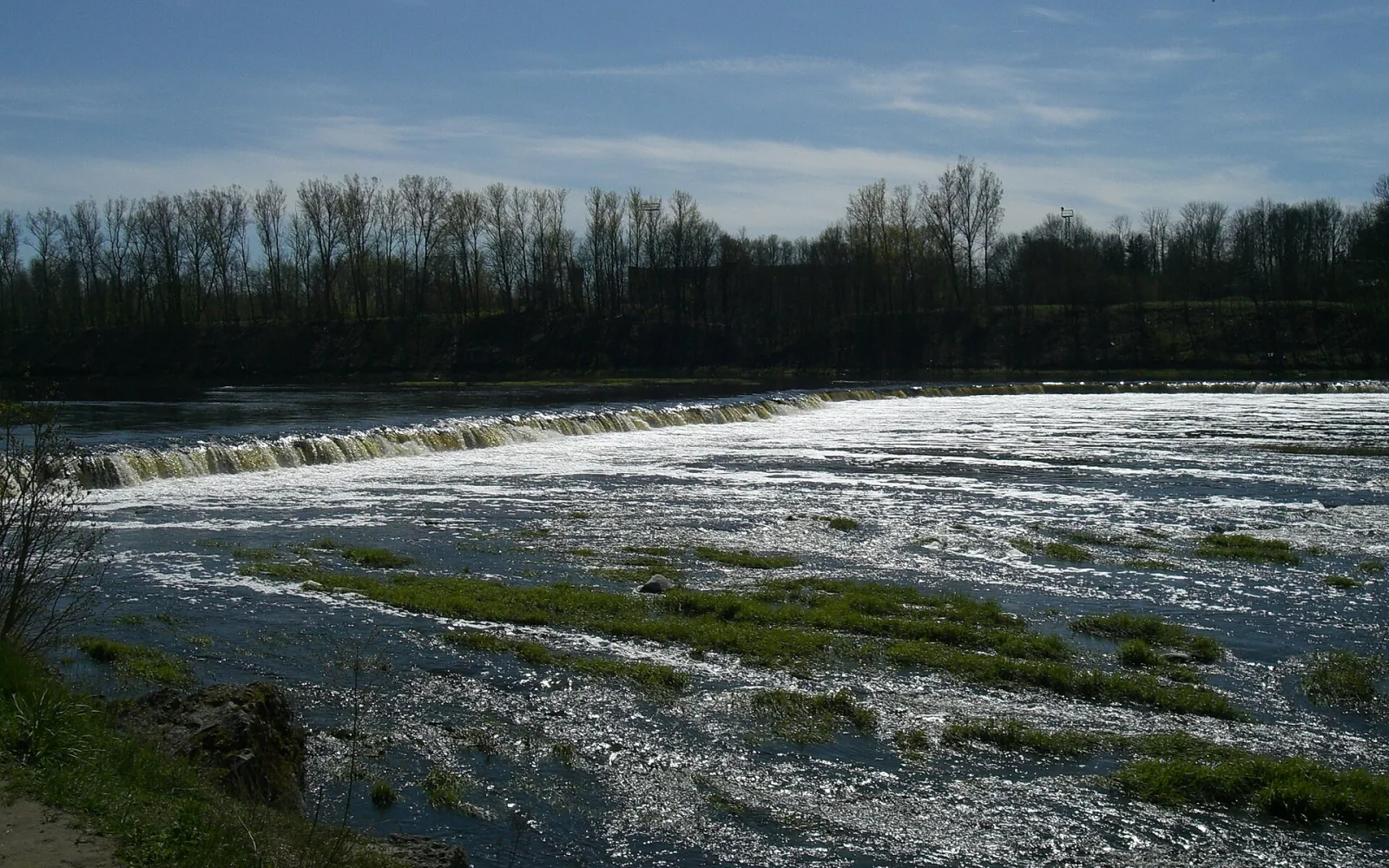 Kuldiga Latvia Venta waterfall in Kuldīga