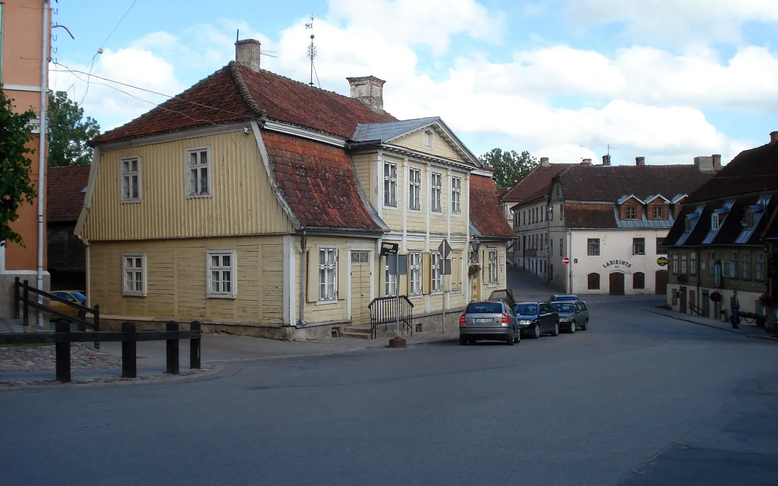 Kuldiga Latvia old town in the Kuldīga area