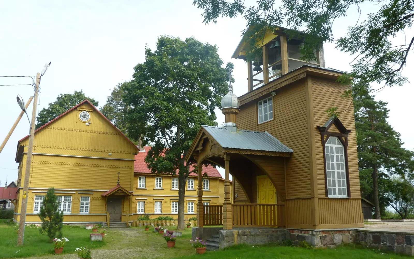 Old Believer church at Raja near Lake Peipus