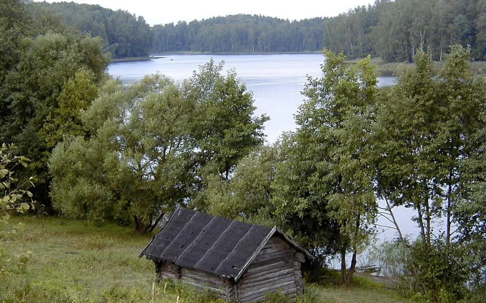 Ilzas Lake in the Latgale countryside