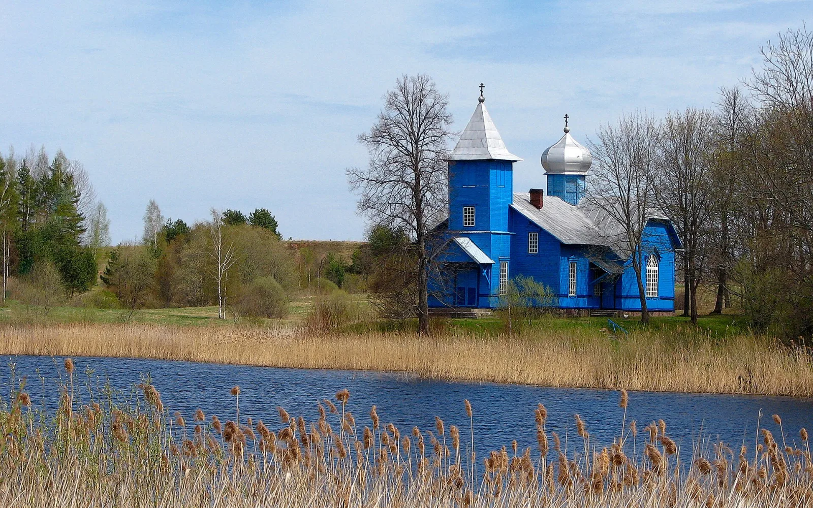 Old Believers church at Foļvarka in Latgale