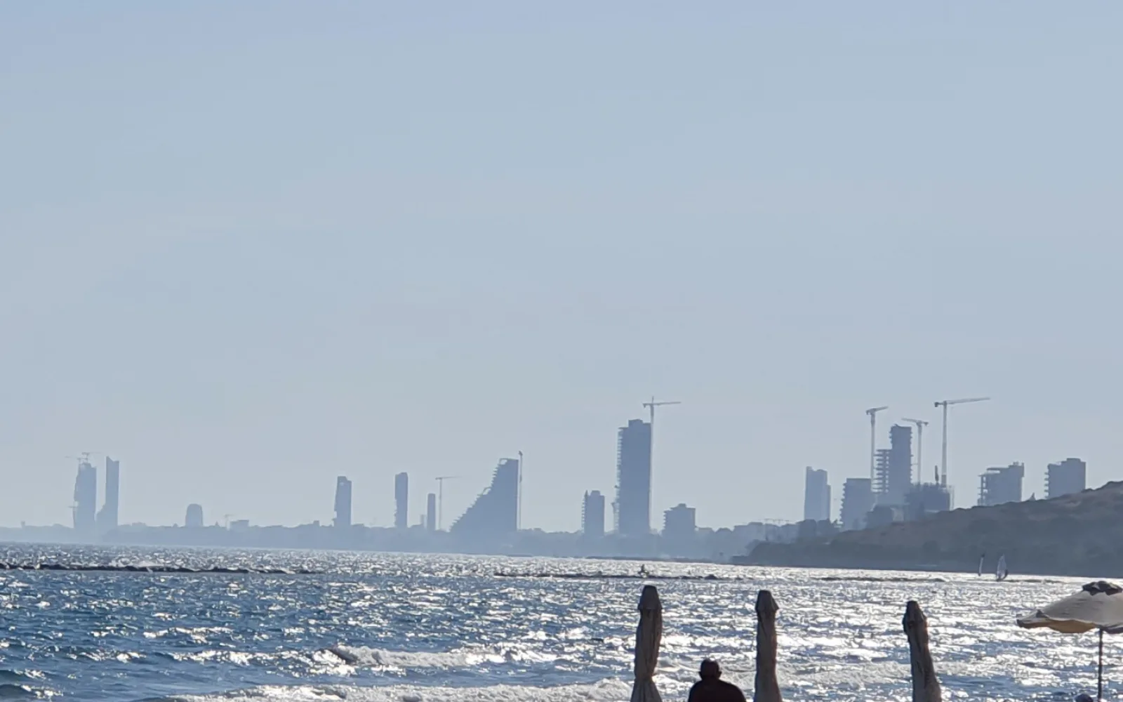 Limassol skyline in Limassol