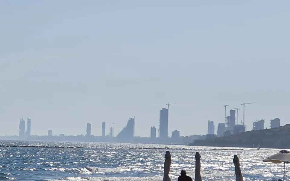 Limassol skyline in Limassol