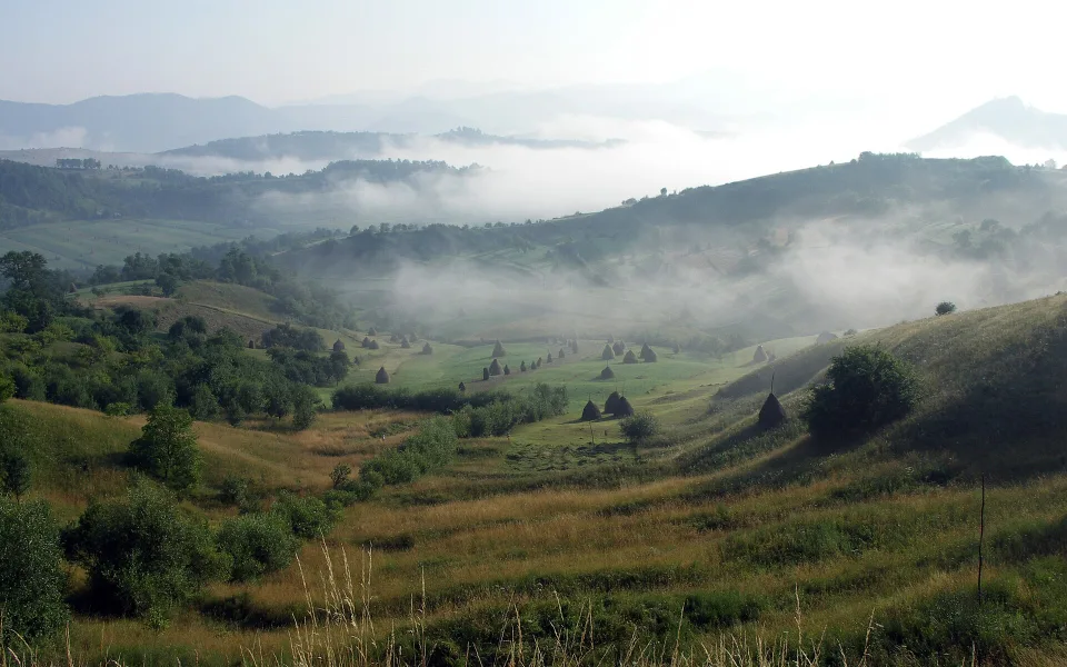 Landscape in Maramureș
