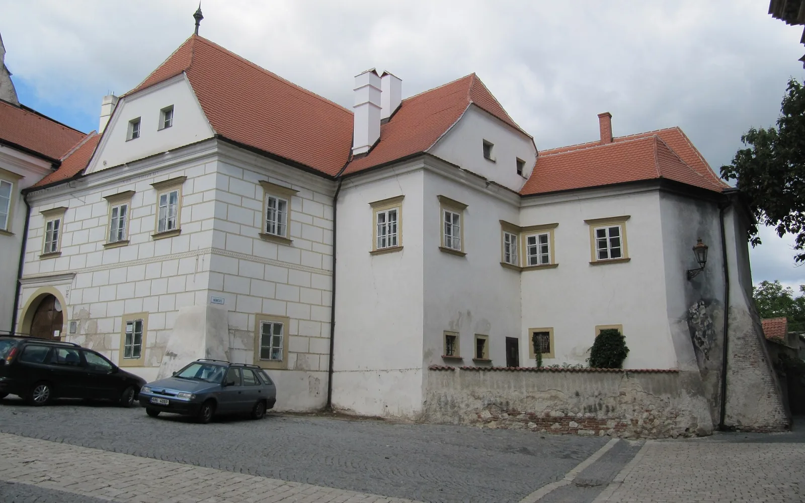 Historic canon houses in Mikulov