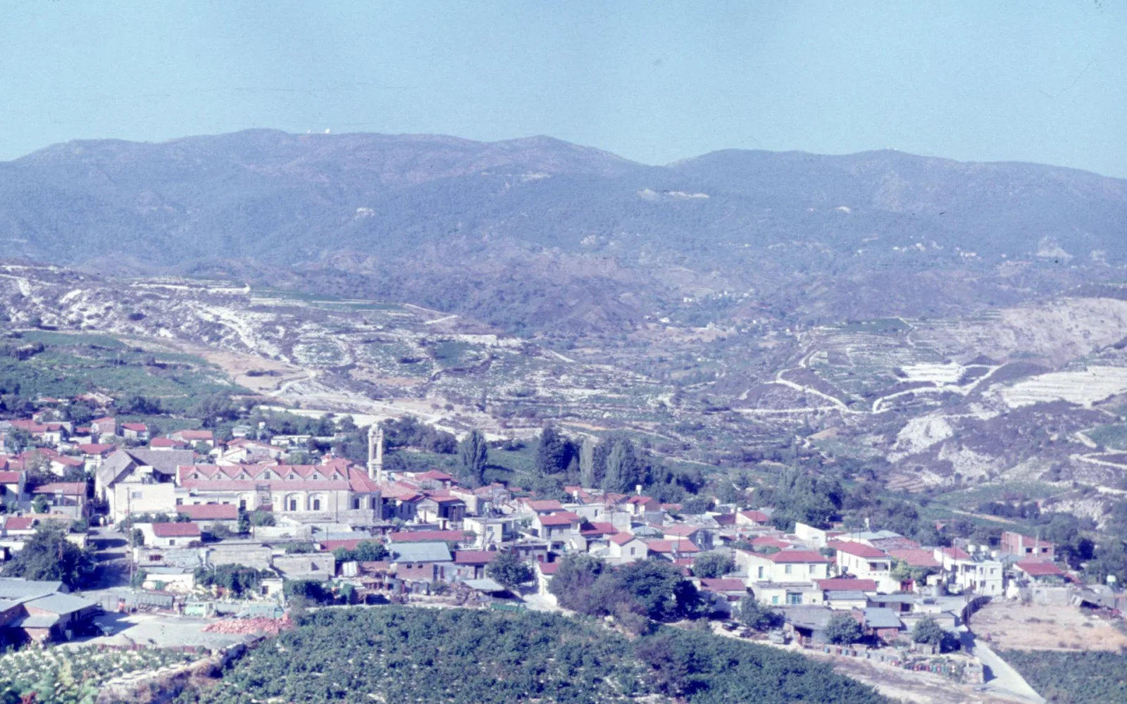 Omodos landscape in Omodos