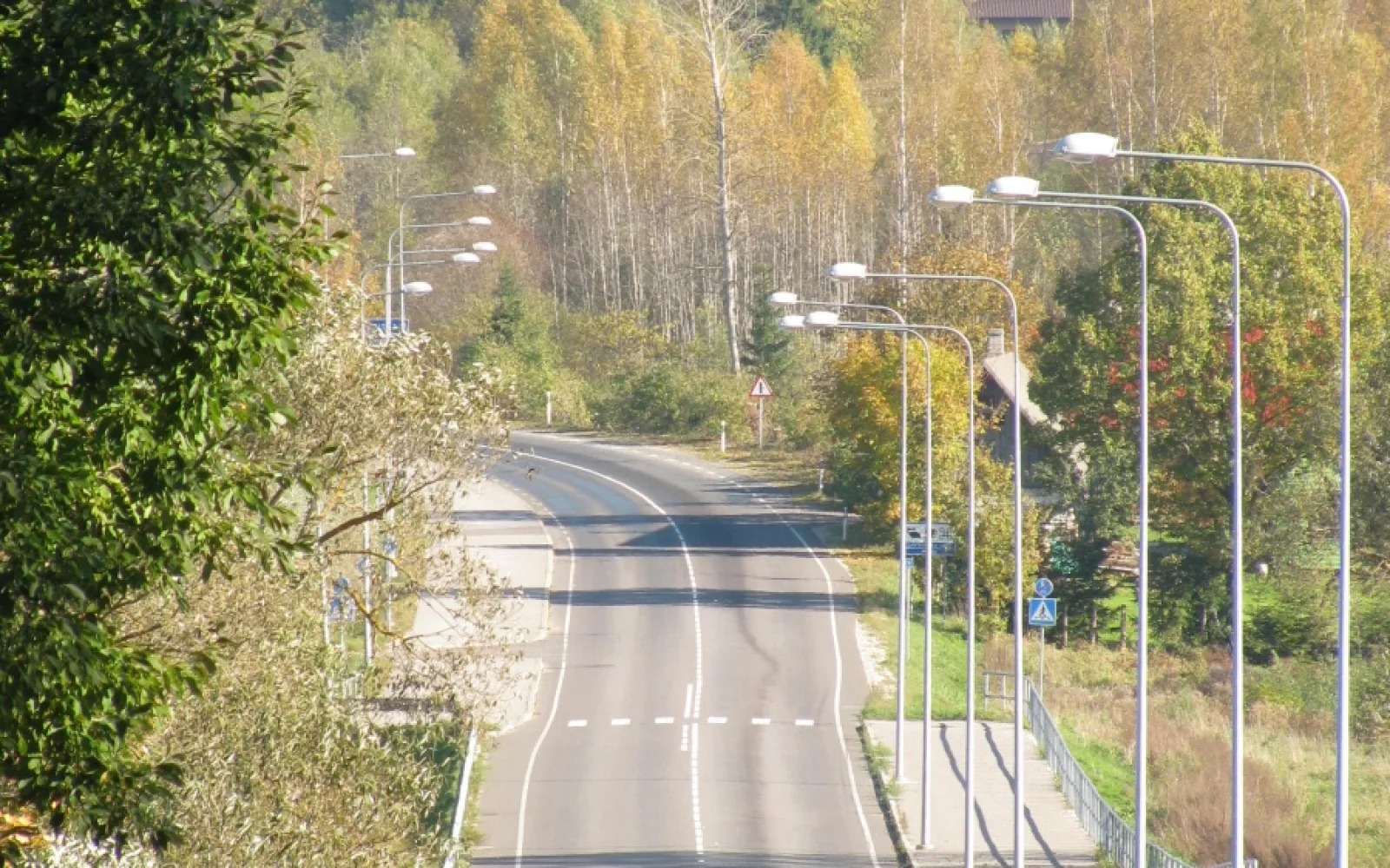 Buildings in the small town of Otepää