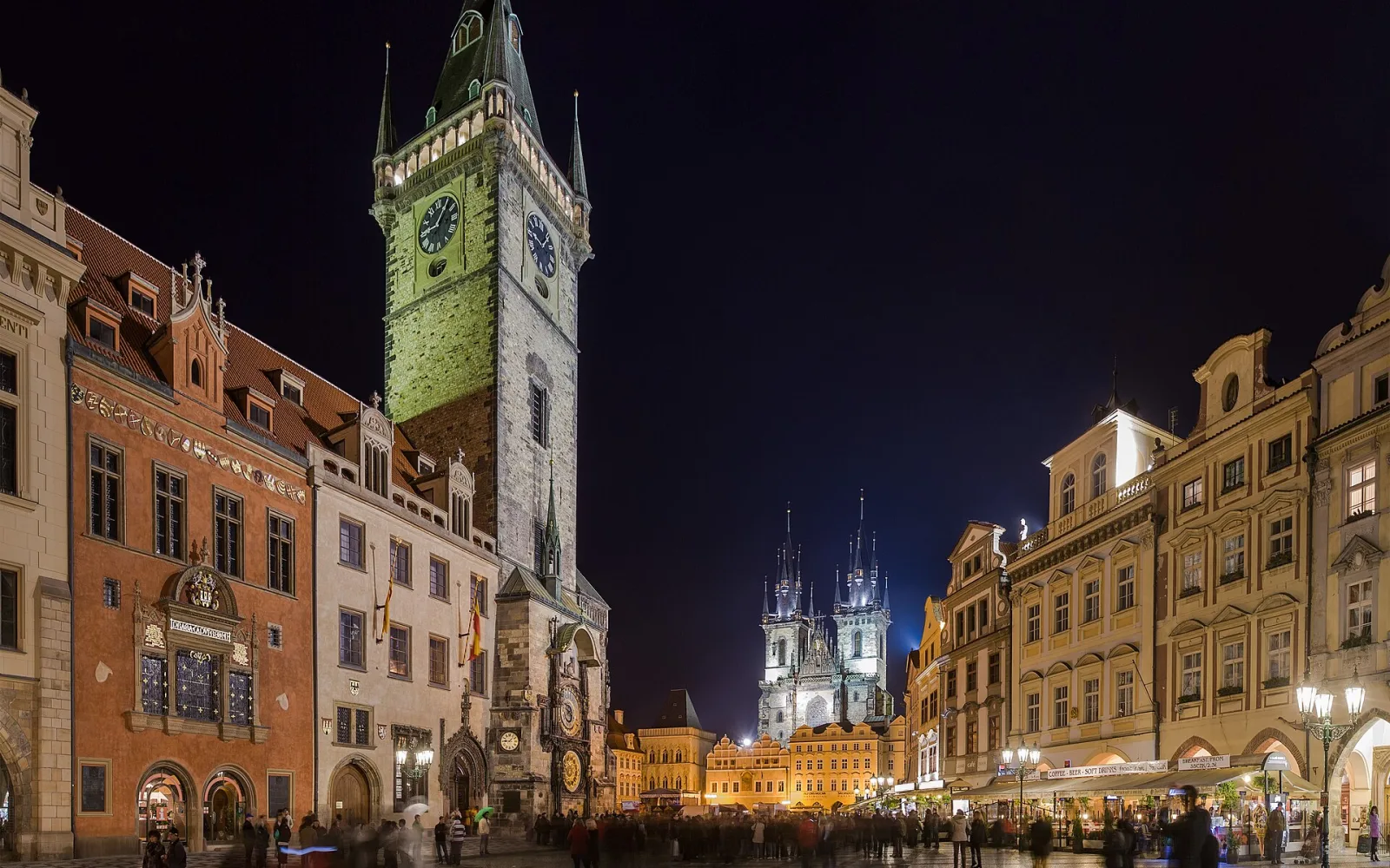 Old Town Square in central Prague