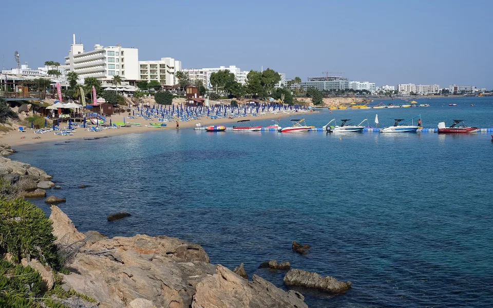 Protaras Beach in Protaras