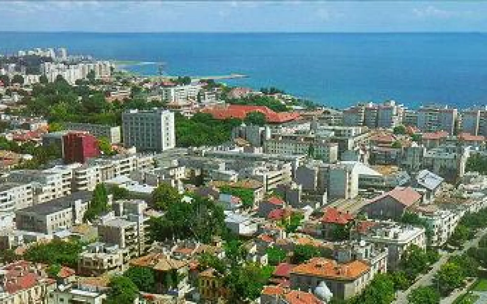 Romanian Black Sea Coast travel view