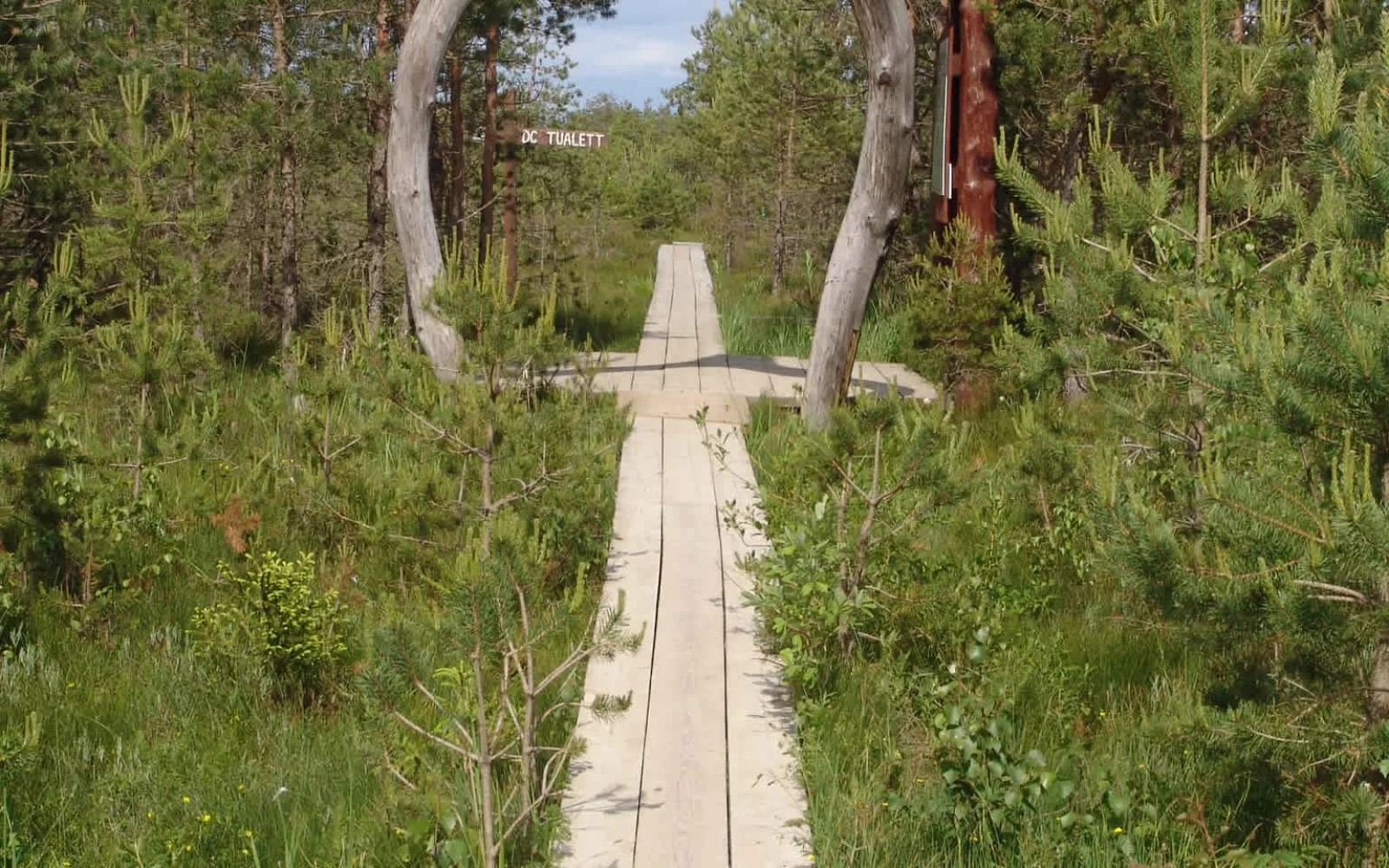 Entrance sign for Soomaa National Park
