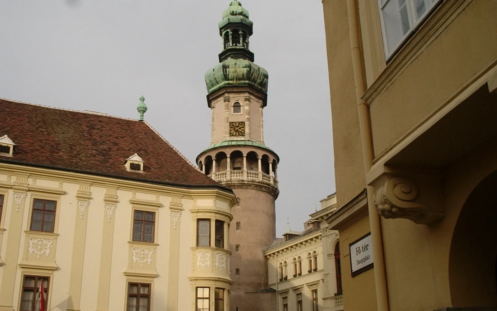Firewatch Tower above Sopron old town