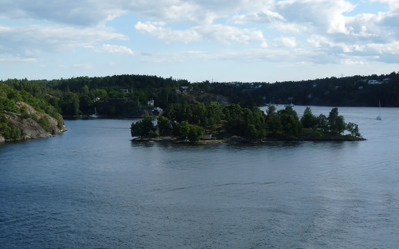 Views from the Stockholm Helsinki ferry in Sweden 01