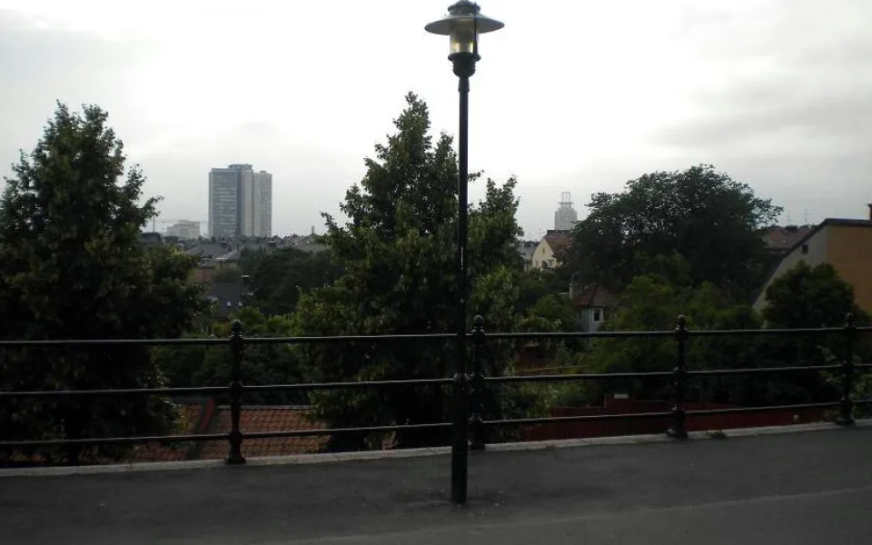 Södermalm rooftops and skyline in Stockholm