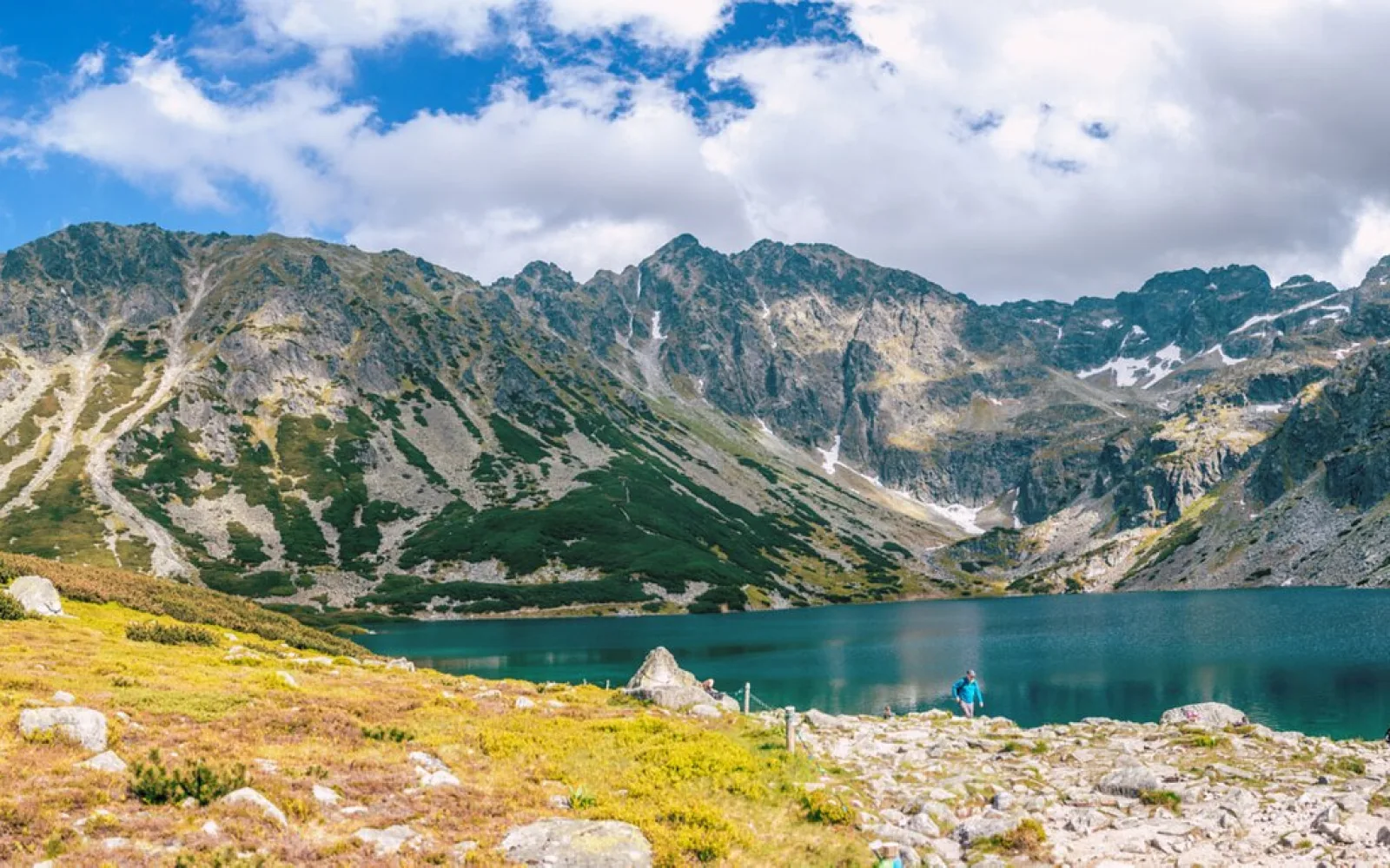 Mountain landscape in Tatra Mountains