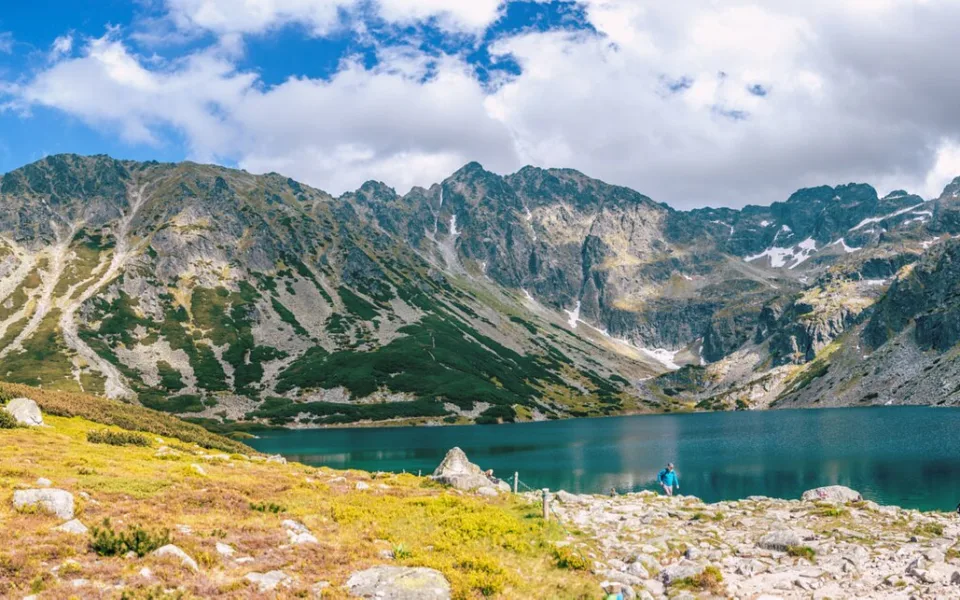Mountain landscape in Tatra Mountains