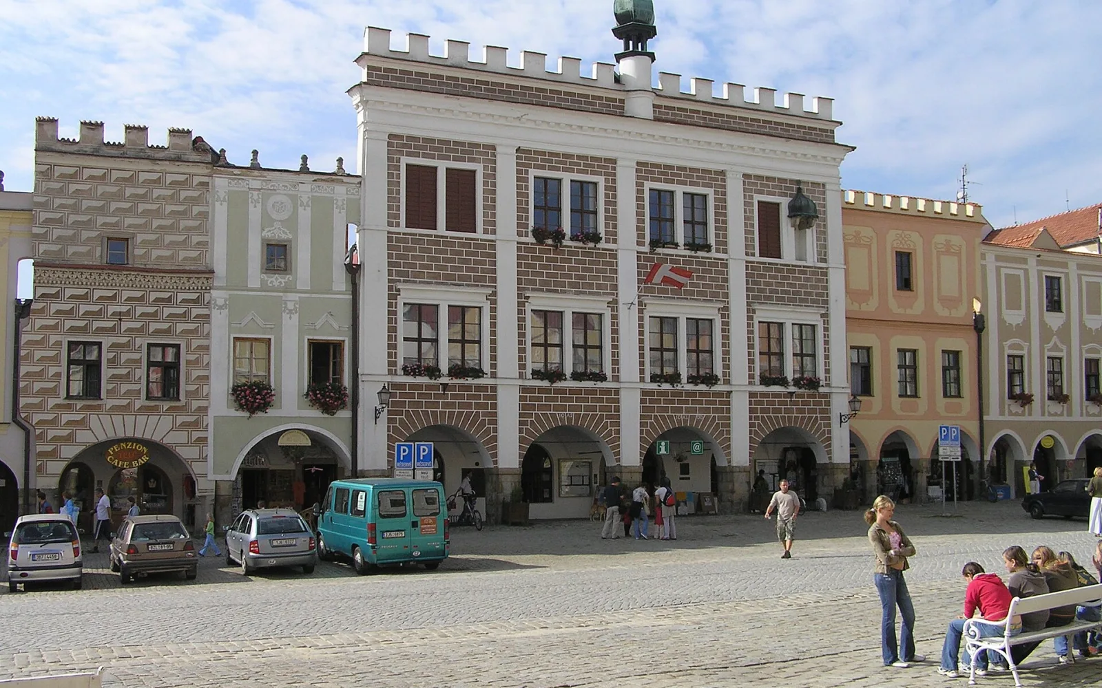 Telč travel view