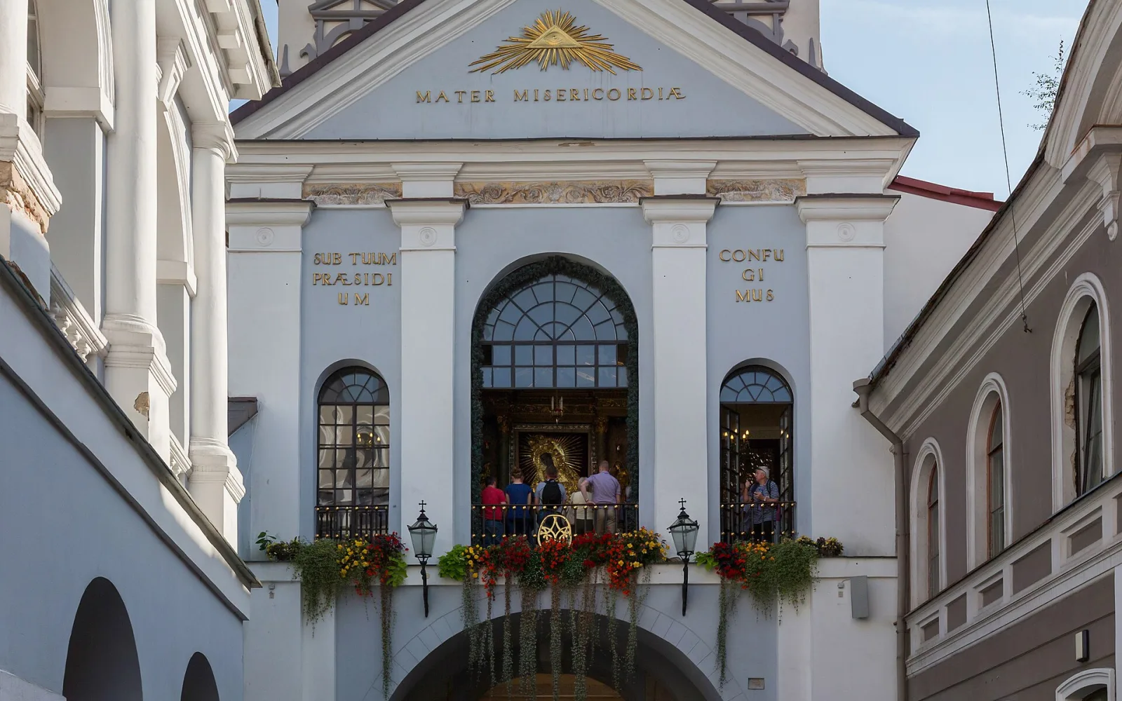 Vilnius old town around Vilnius