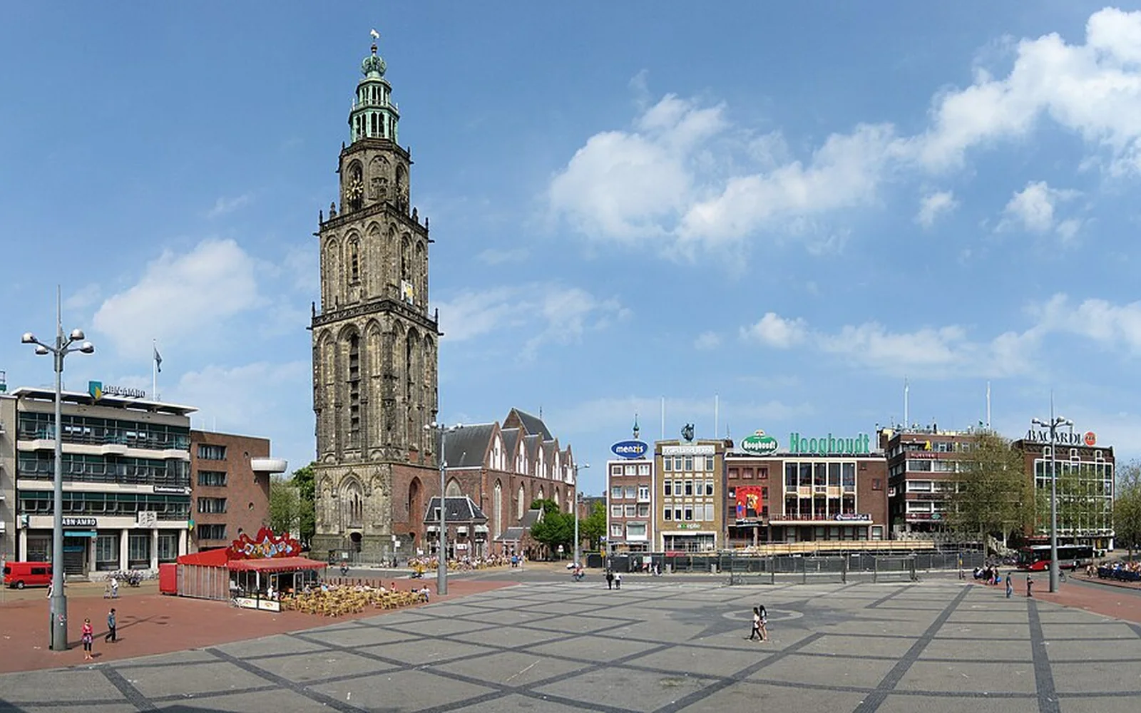 Grote Markt and Martinitoren in Groningen