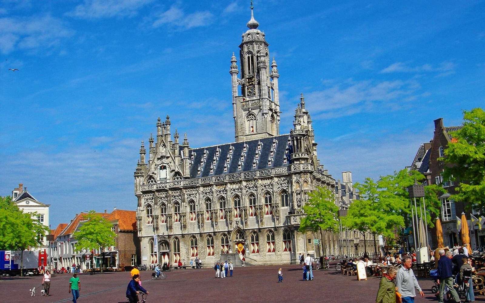 Middelburg Town Hall and the Markt