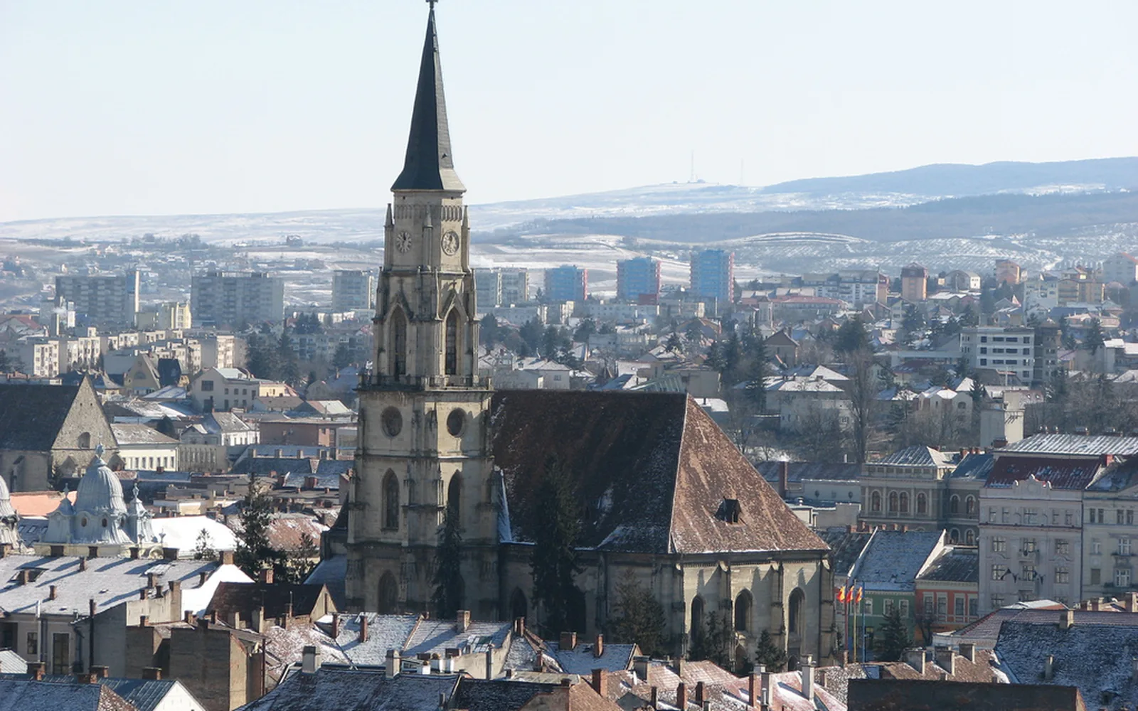 Historic centre of Cluj-Napoca in Transylvania
