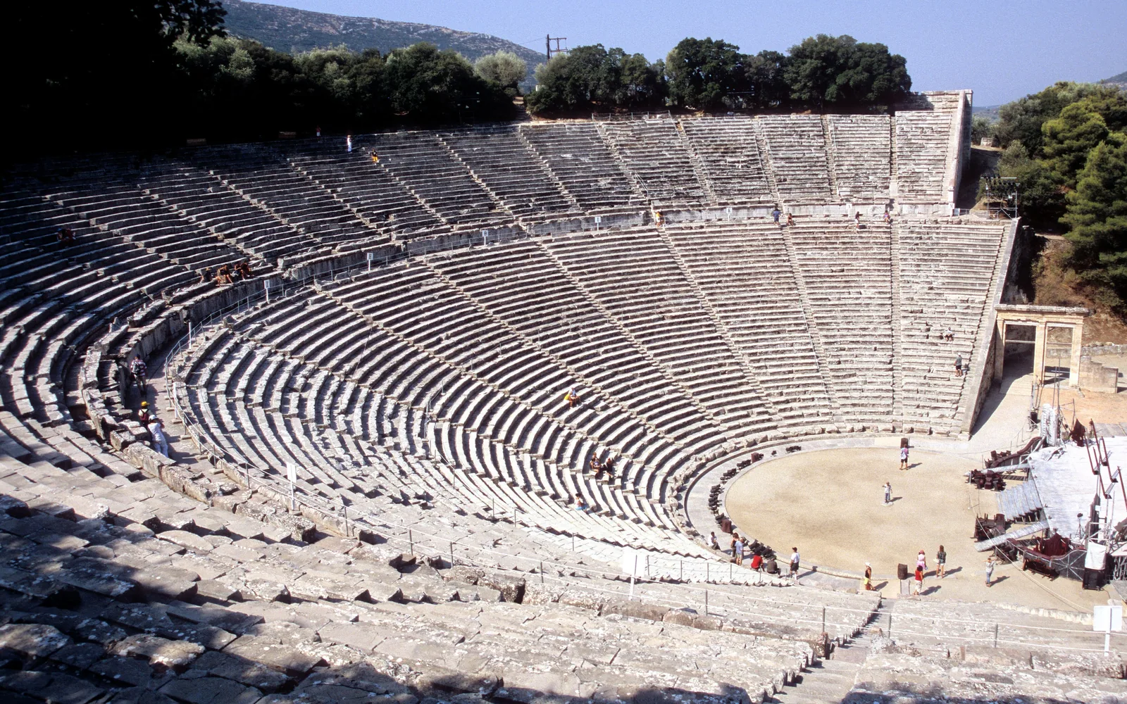 Ancient theatre within the Sanctuary of Asclepius at Epidaurus