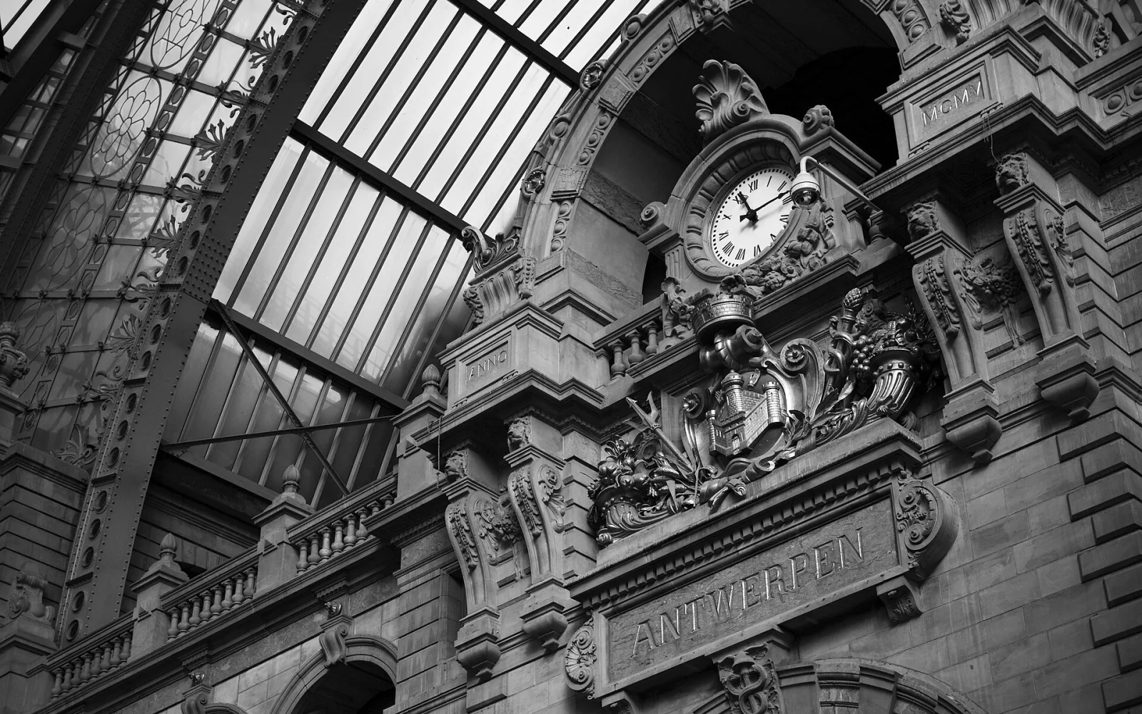 Central Station in Antwerp