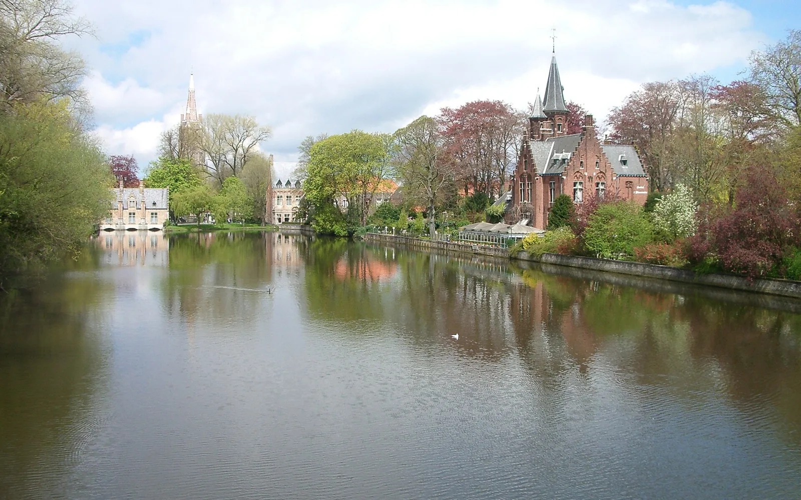 Minnewater in Bruges