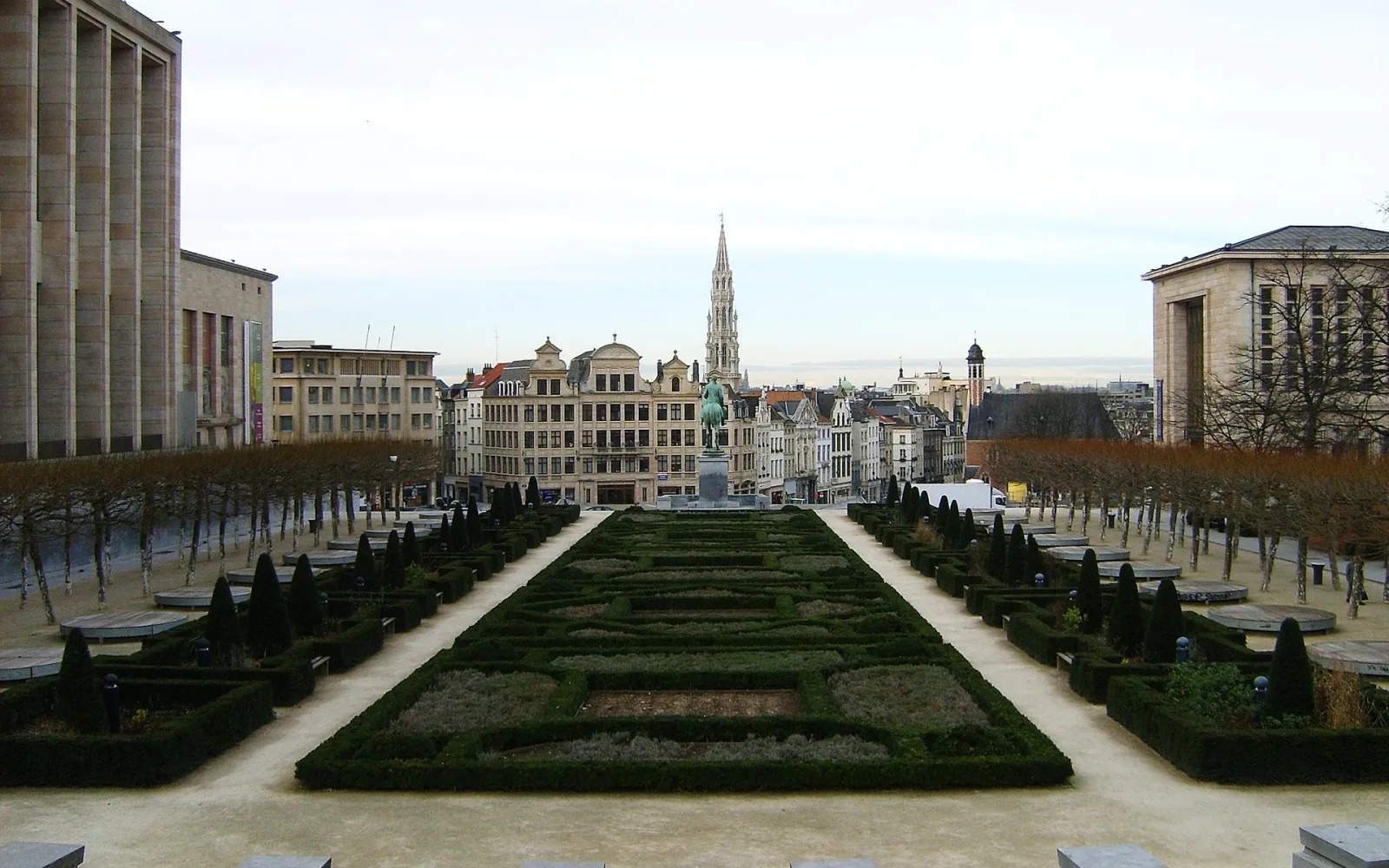 Mont des Arts in Brussels