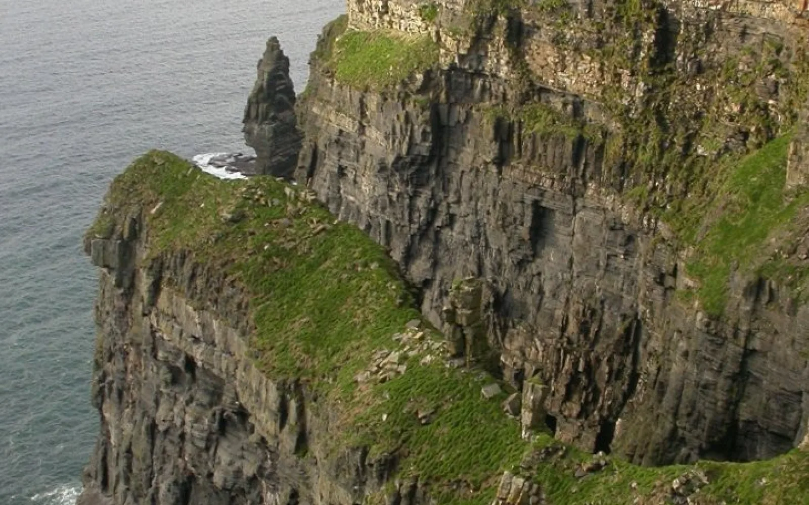 Burren and Cliffs of Moher travel view