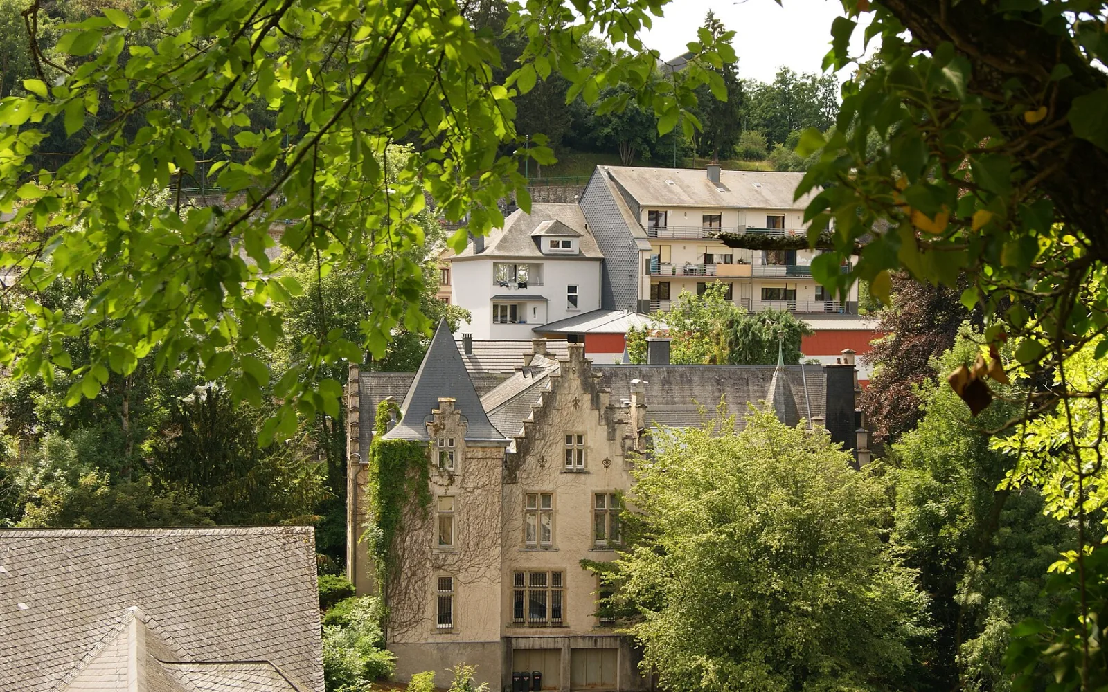 Houses in the centre of Clervaux