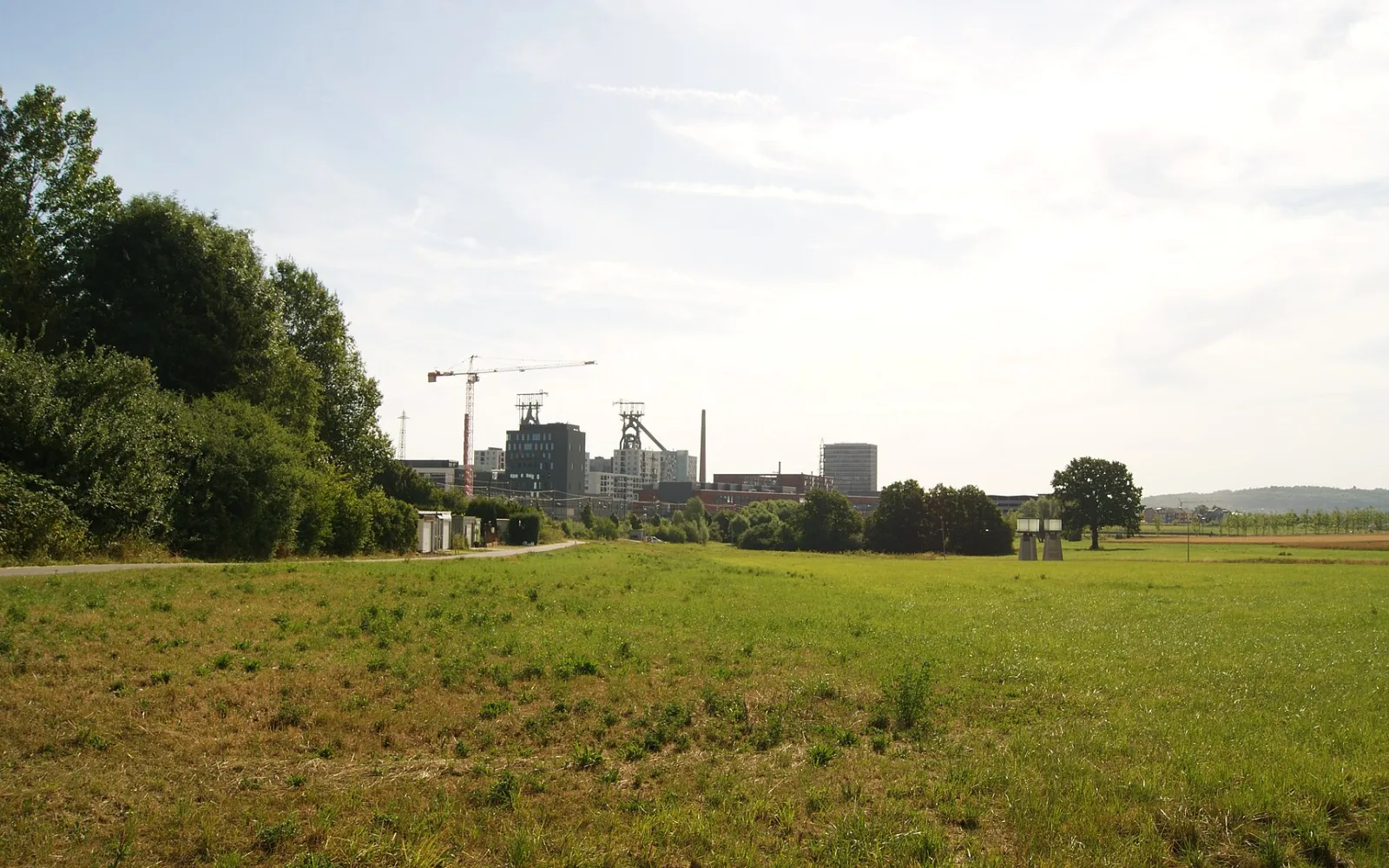 Esch city centre in Esch-sur-Alzette