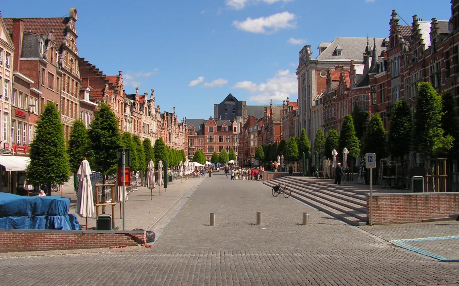 Oude Markt in Leuven