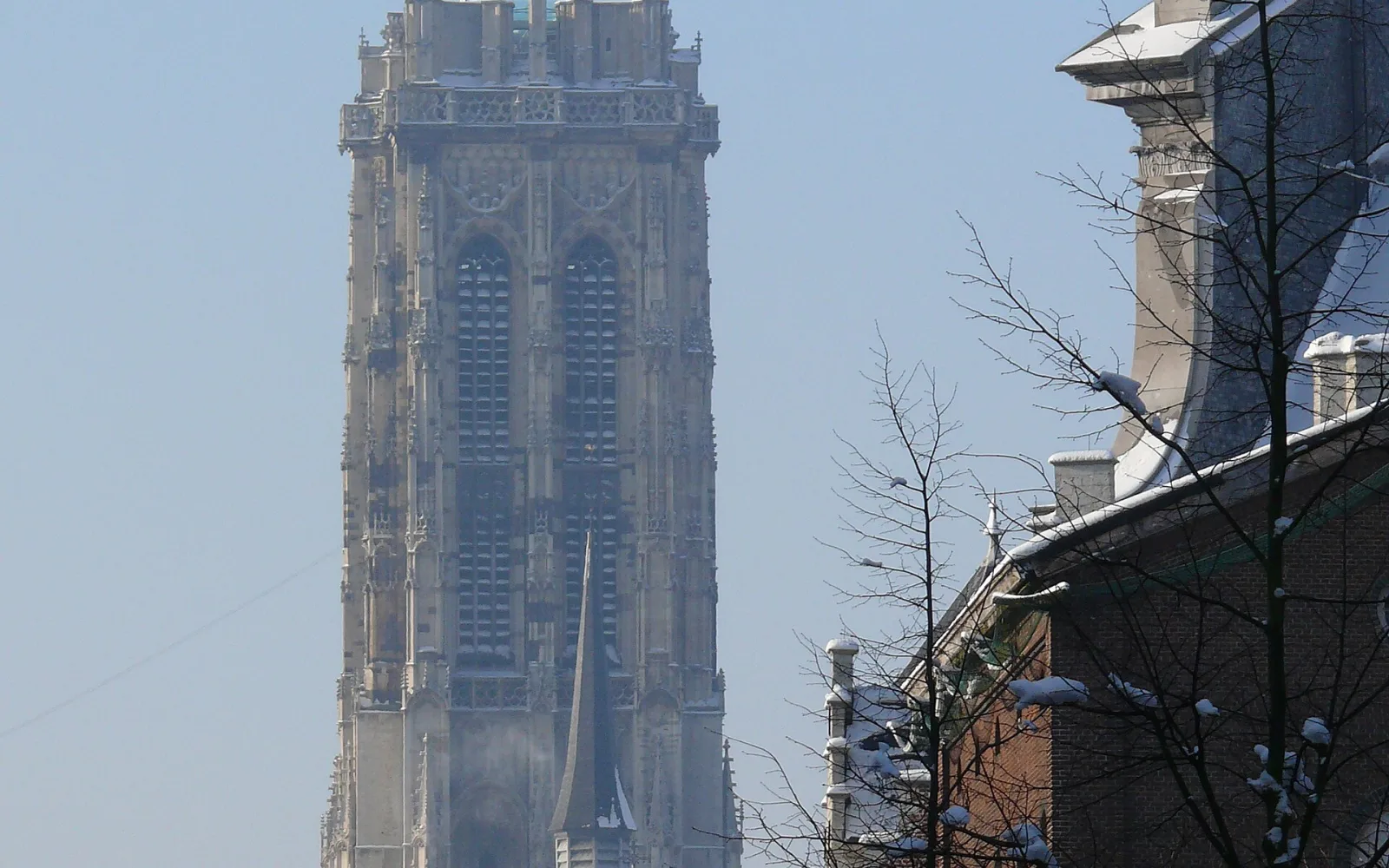 Saint Rumbold tower in Mechelen